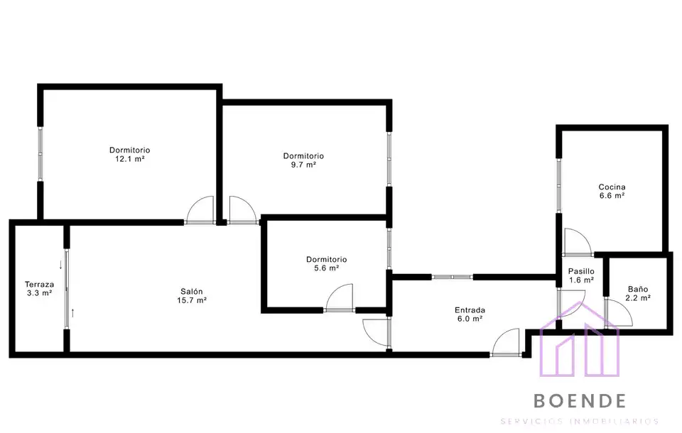 Flat for sale in Getafe  with Air Conditioner, Terrace and Furnished