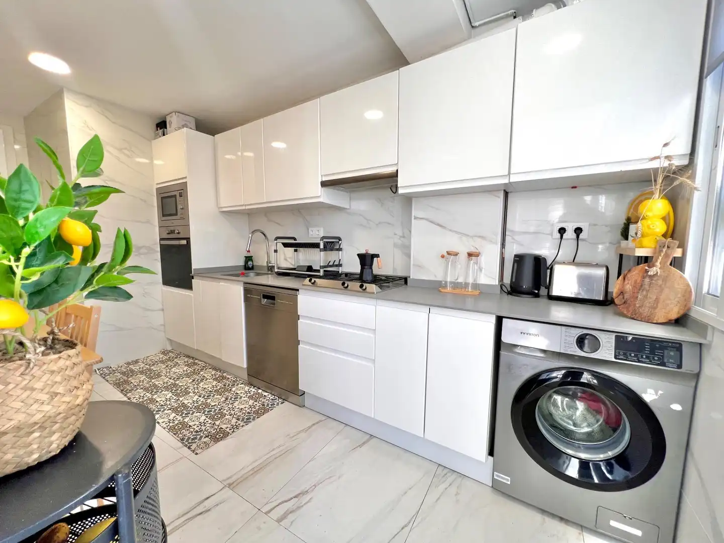 Kitchen of Flat for sale in Tarragona  with Air Conditioner and Terrace