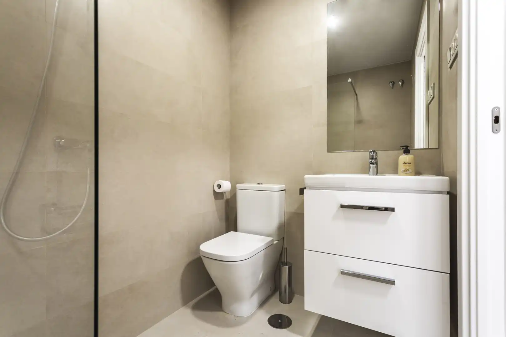 Badezimmer von Wohnung zum Verkauf in Málaga mit Schwimmbad und Gemeinschaftspool