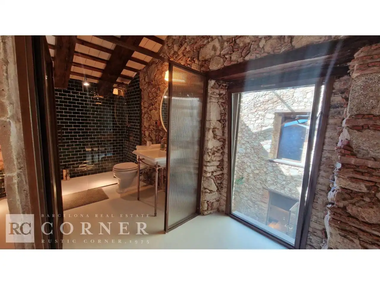 Baño de Finca rústica en venta en Dosrius poble