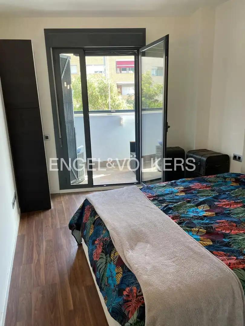 Terraza de Piso de alquiler en Badalona con Aire acondicionado, Calefacción y Terraza
