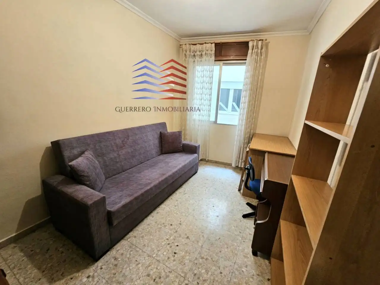 Bedroom of Flat for rent in Ourense Capital   with Heating, Furnished and Balcony