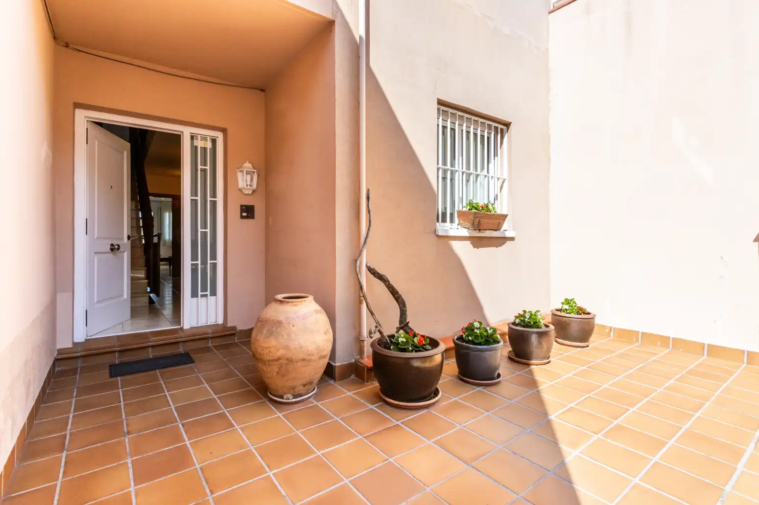 Terrassa de Casa adosada en venda en Vacarisses amb Calefacció, Jardí privat i Terrassa