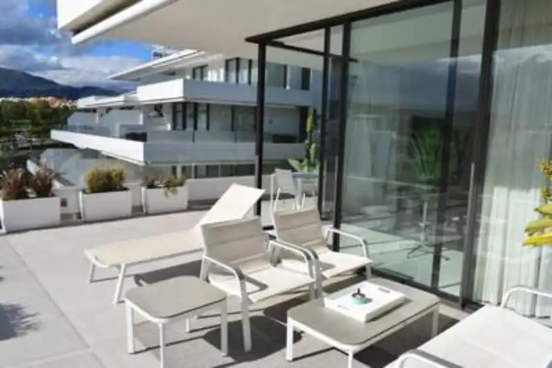 Terrace of Apartments for rent in Estepona  with Air Conditioner, Heating and Terrace