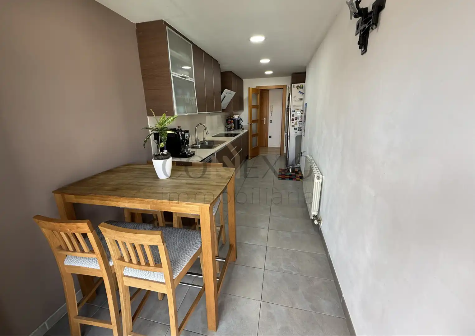 Kitchen of Flat for sale in Malgrat de Mar  with Air Conditioner, Heating and Parquet flooring