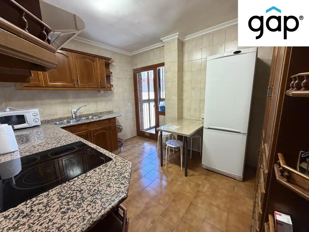 Küche von Wohnung zur Miete in Cuenca mit Heizung, Terrasse und Möbliert