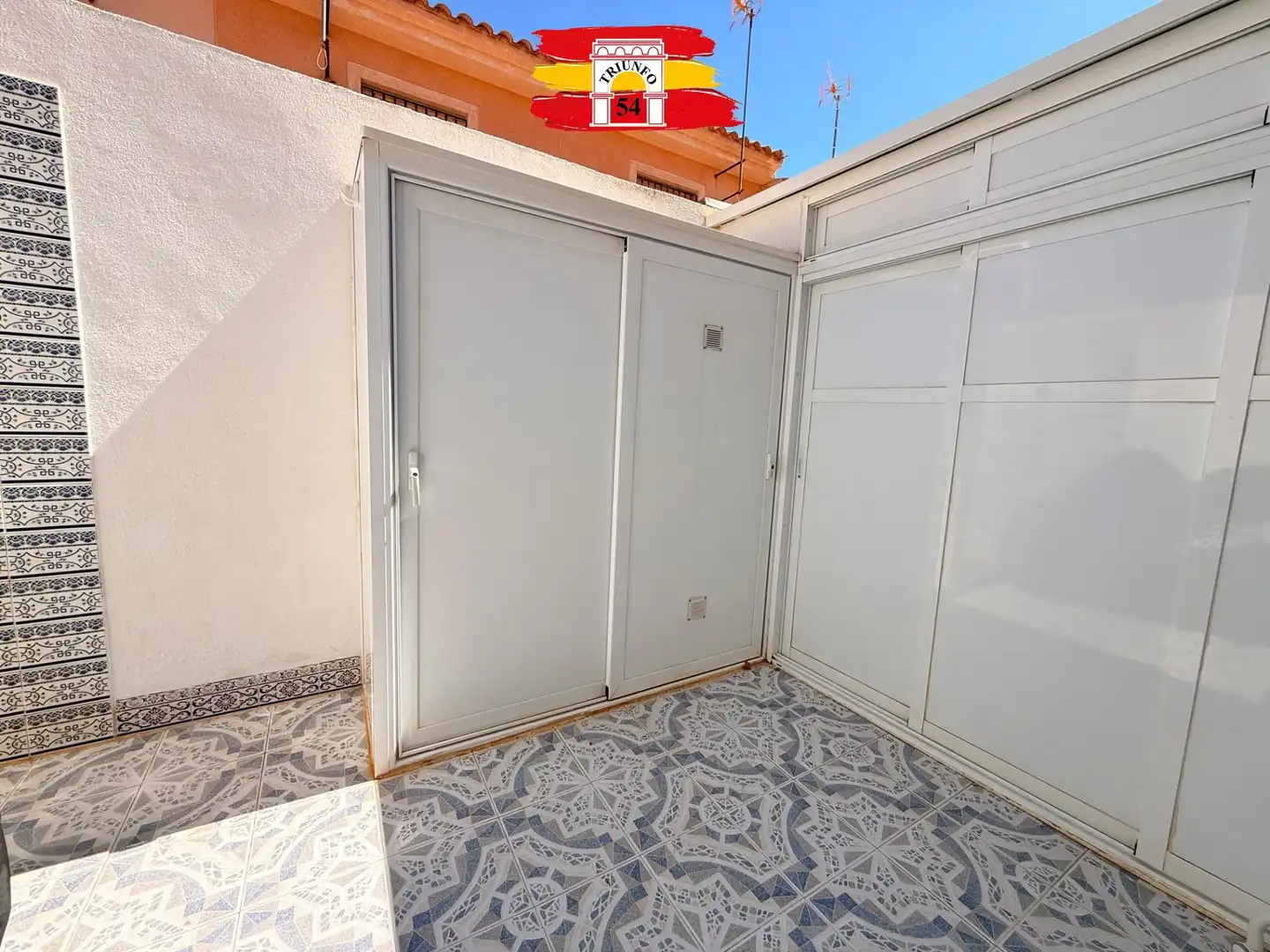 Terraza de Casa o chalet en venta en Pilar de la Horadada con Aire acondicionado, Jardín privado y Amueblado