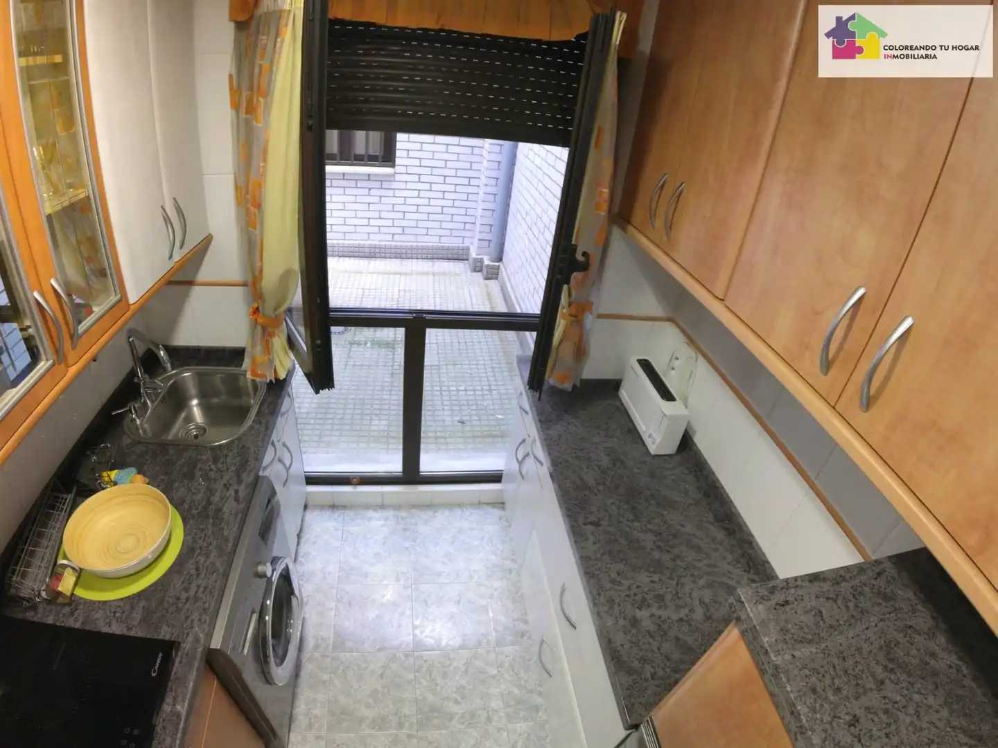 Küche von Wohnung zur Miete in León Capital  mit Heizung, Parkett und Terrasse