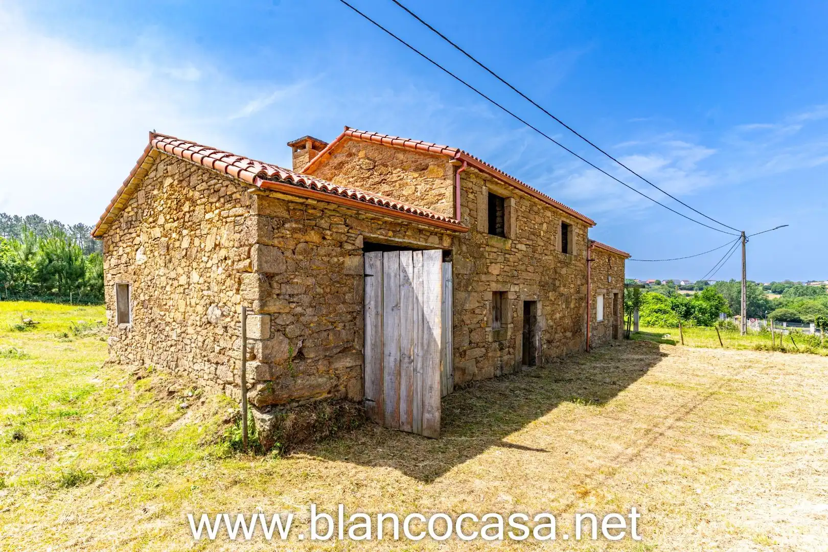 Vista exterior de Casa o chalet en venta en Carballo con Jardín privado
