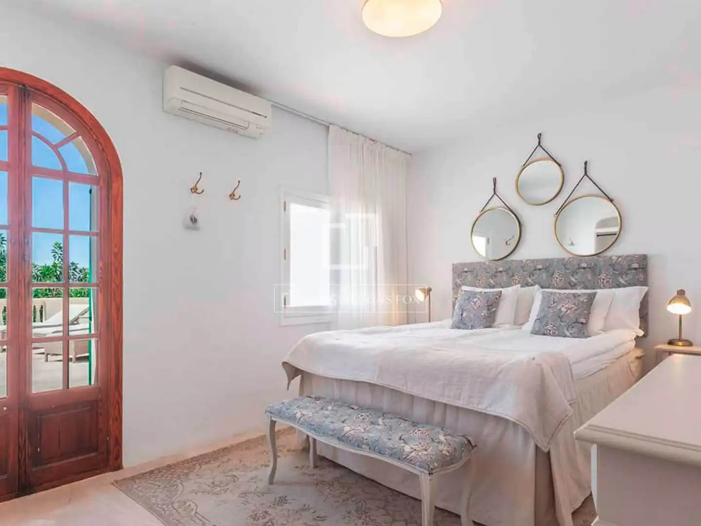 Bedroom of Houses for rent in  Palma de Mallorca  with Air Conditioner, Heating and Private garden