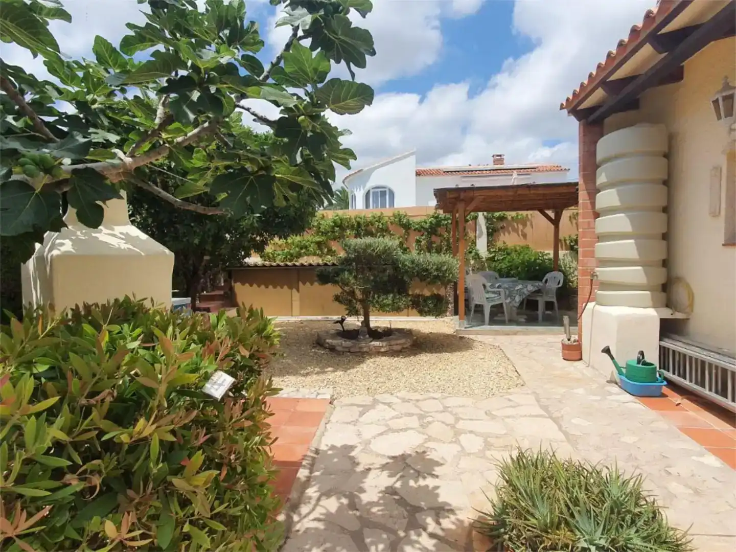 Jardí de Casa o xalet en venda en Calpe / Calp amb Aire condicionat, Piscina i Balcó