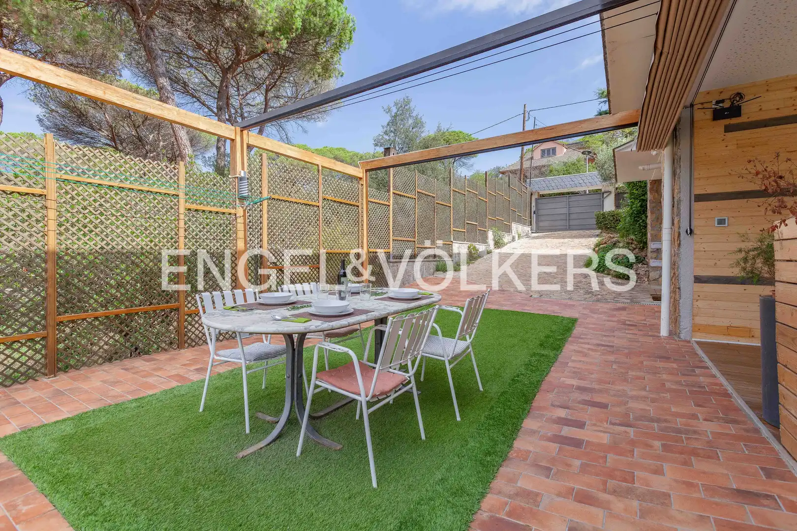 Terraza de Casa o chalet de alquiler en Llinars del Vallès con Aire acondicionado, Calefacción y Jardín privado