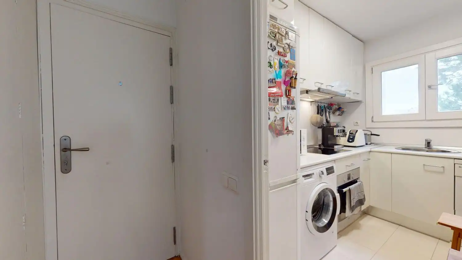 Kitchen of Flat for sale in Sevilla  with Air Conditioner, Heating and Terrace