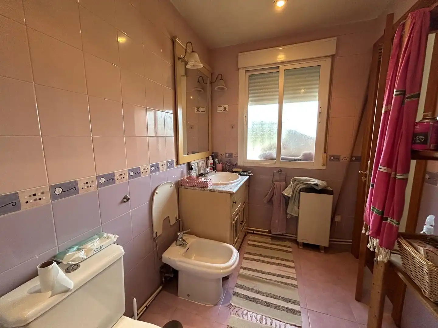 Baño de Casa o chalet en venta en San Román de los Montes con Calefacción, Jardín privado y Piscina