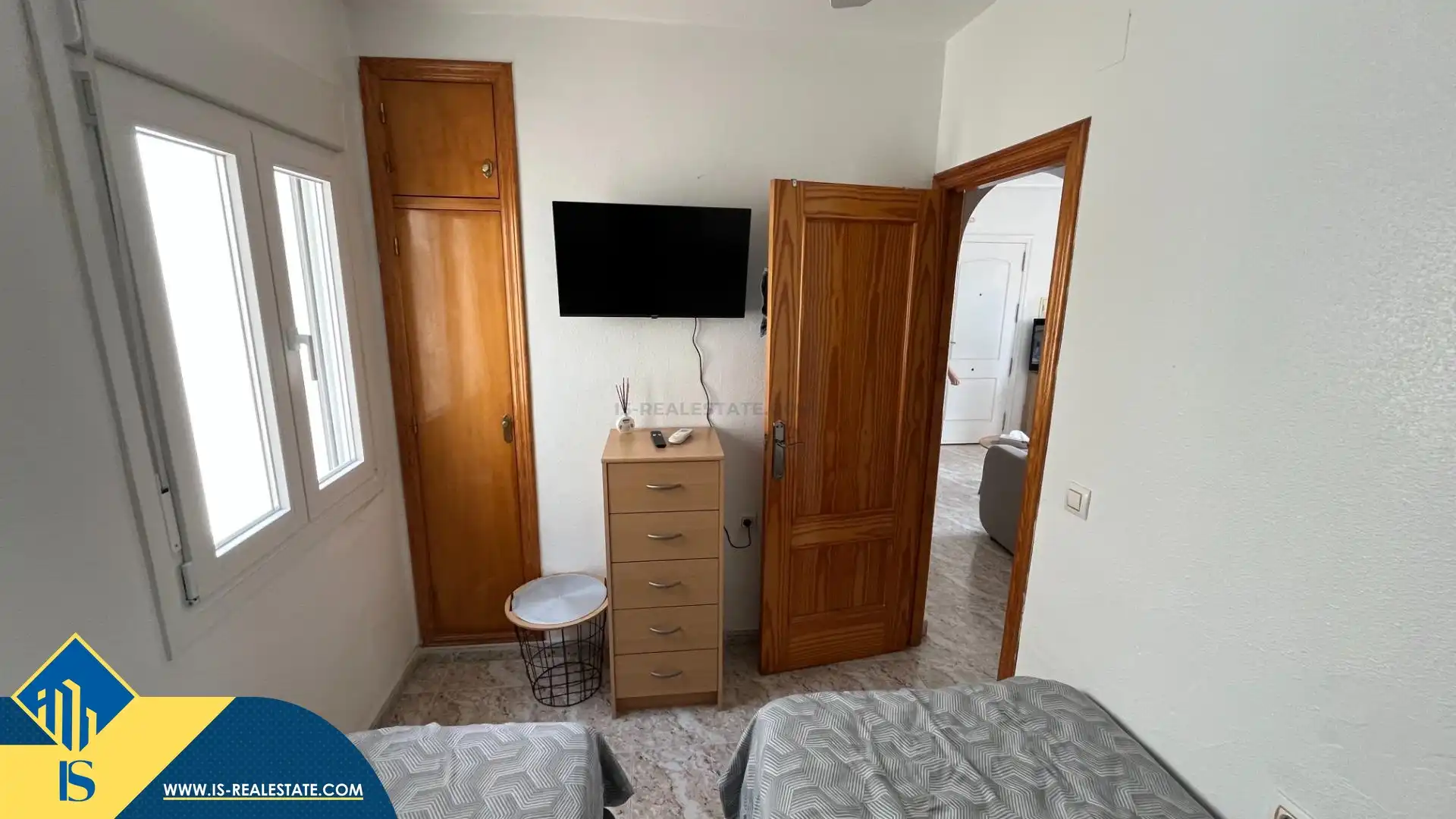 Bedroom of Flat for rent in Orihuela  with Air Conditioner, Terrace and Furnished