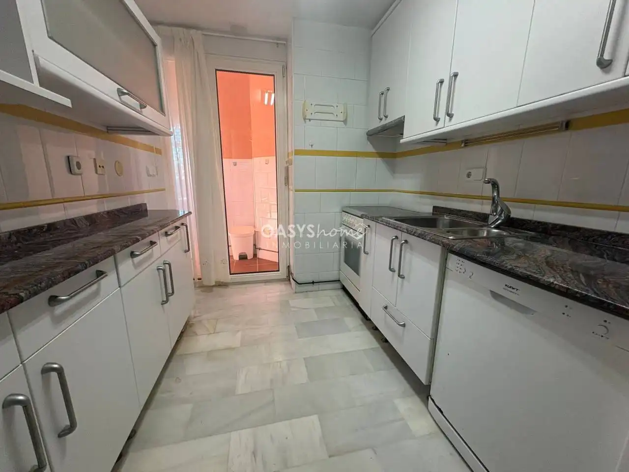 Küche von Wohnung zur Miete in Cartagena mit Terrasse, Möbliert und Balkon