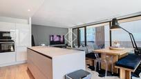 Living room of Flat for sale in  Madrid Capital  with Heating, Parquet flooring and Terrace