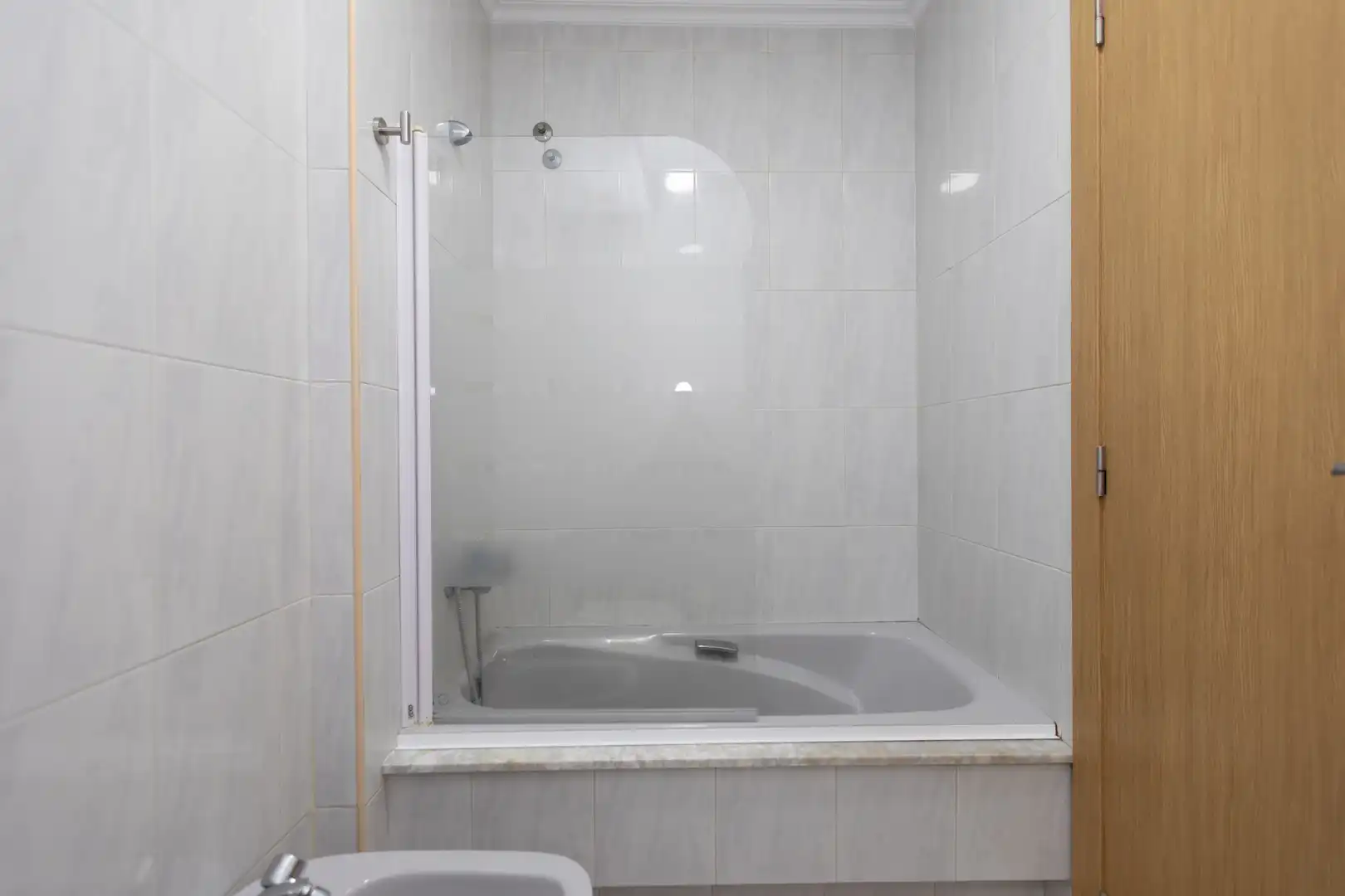 Bany de Apartament en venda en Sanxenxo amb Calefacció, Terrassa i Moblat