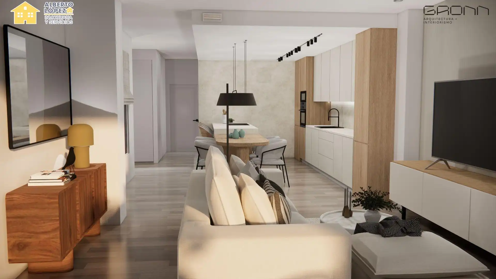 Sala de estar de Ático en venta en Elche / Elx con Terraza y Balcón