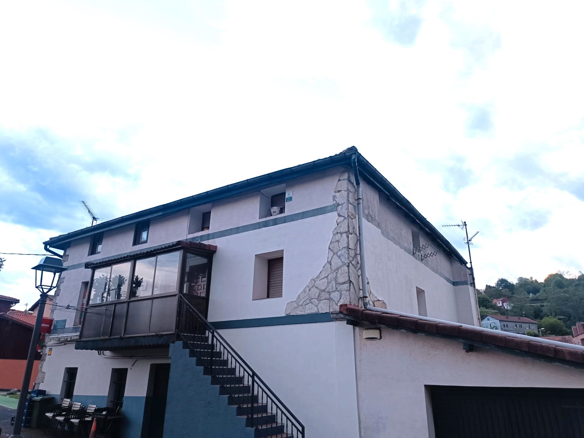 Exterior view of Flat for sale in Valle de Trápaga-Trapagaran  with Heating, Terrace and Furnished