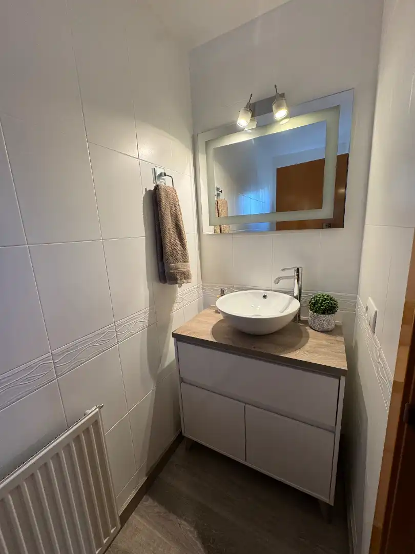 Baño de Casa o chalet en venta en Palau-saverdera con Aire acondicionado, Calefacción y Jardín privado