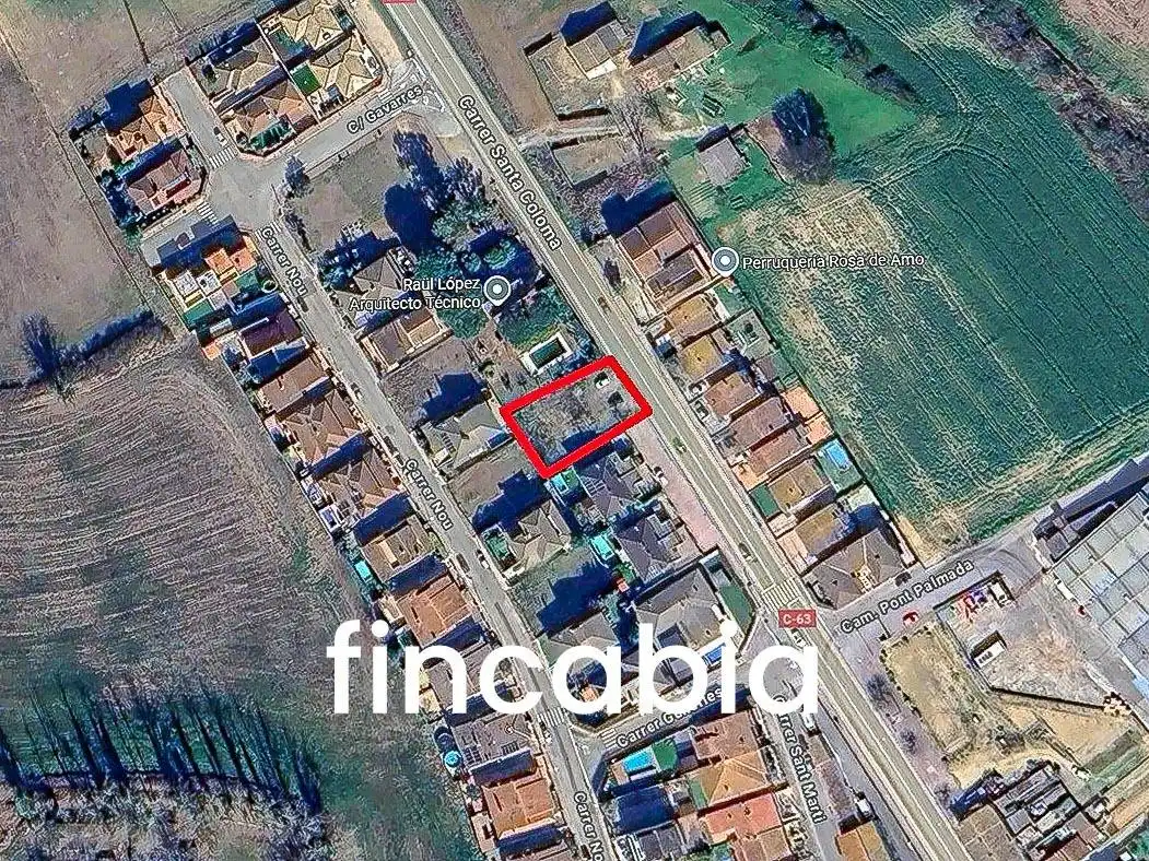Terreno residencial en venta en STA COLOMA 61