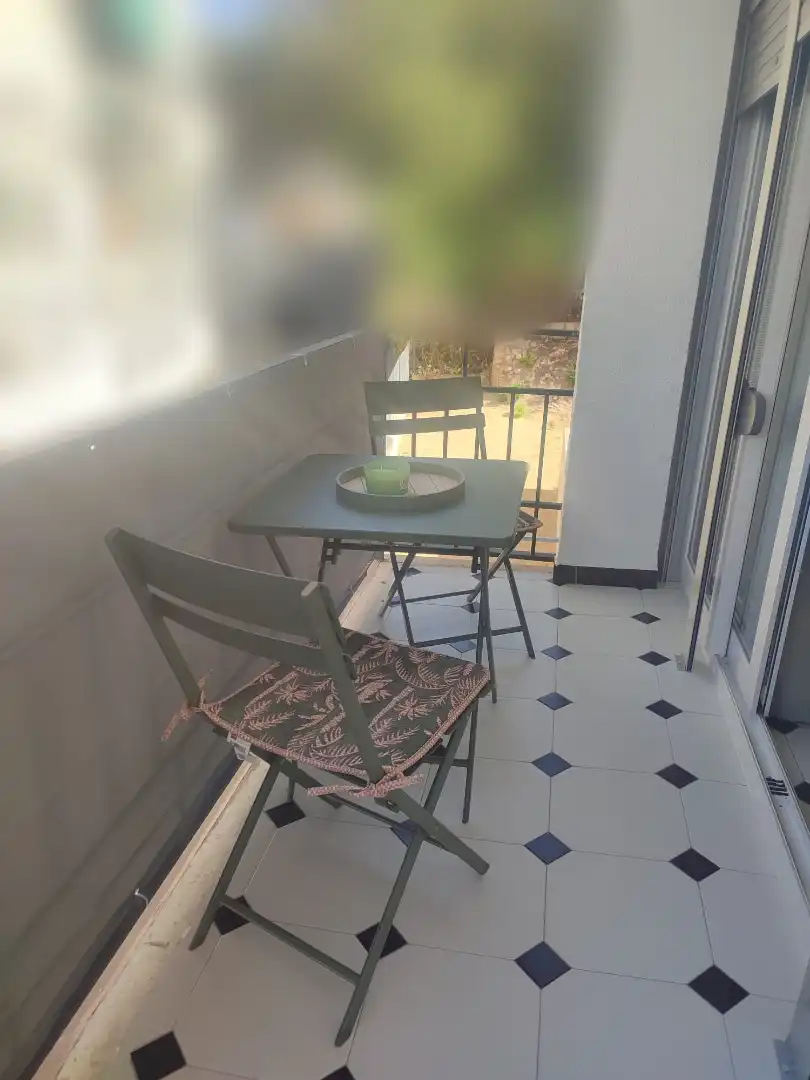 Terraza de Piso de alquiler en Coria del Río con Aire acondicionado, Amueblado y Horno