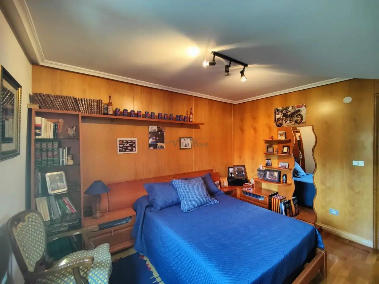 Bedroom of Houses for sale in Ourense Capital   with Heating, Private garden and Swimming Pool