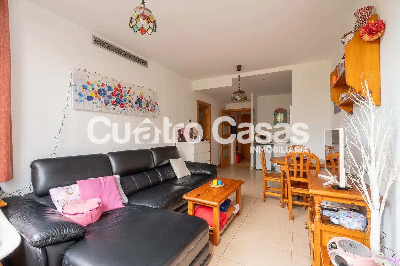 Sala de estar de Piso en venta en Barcelona con Aire acondicionado, Calefacción y Amueblado