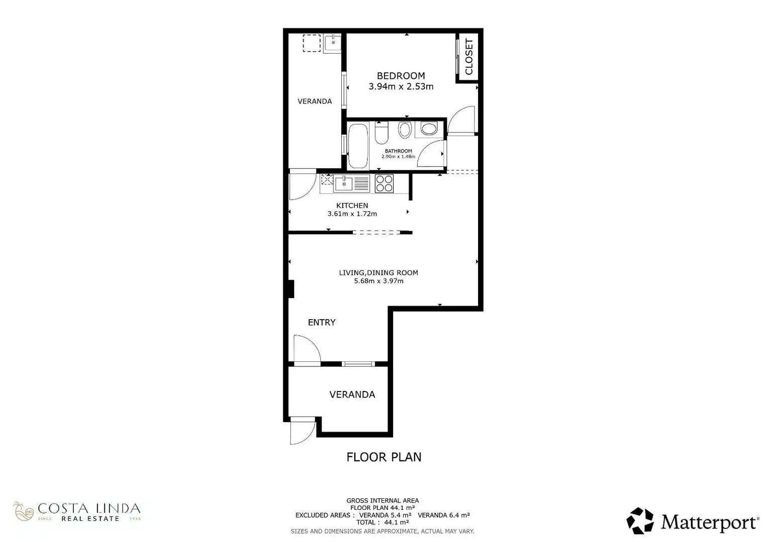 Apartament en venda en Los Alcázares amb Aire condicionat, Terrassa i Moblat