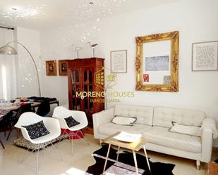 Living room of Apartment to rent in Oliva  with Air Conditioner and Heating