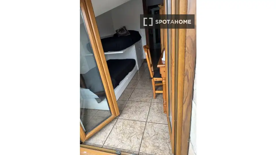 Terrassa de Apartament per a compartir en Santander amb Aire condicionat, Terrassa i Moblat