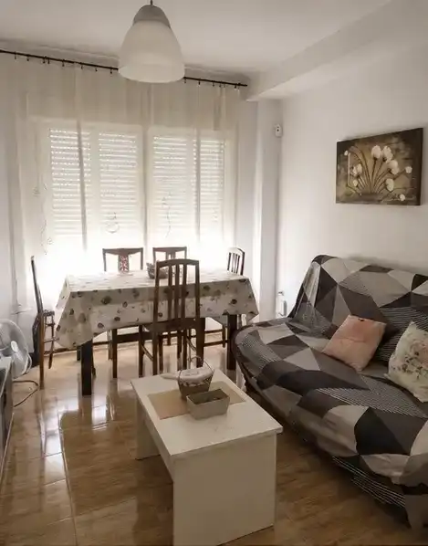 Sala d'estar de Pis de lloguer en Roquetas de Mar ciudad