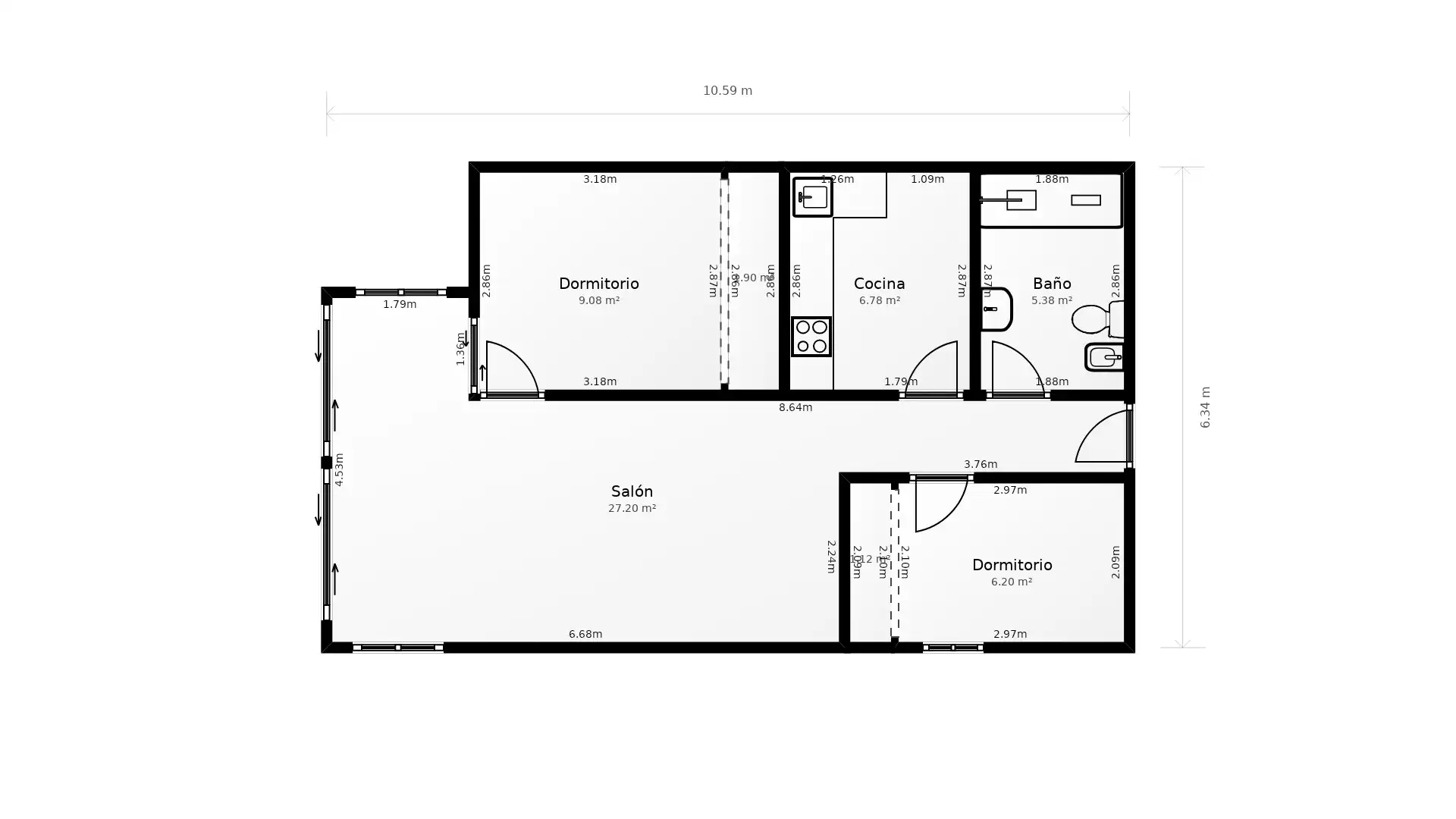 Piso en venta en Cambrils con Aire acondicionado y Parquet