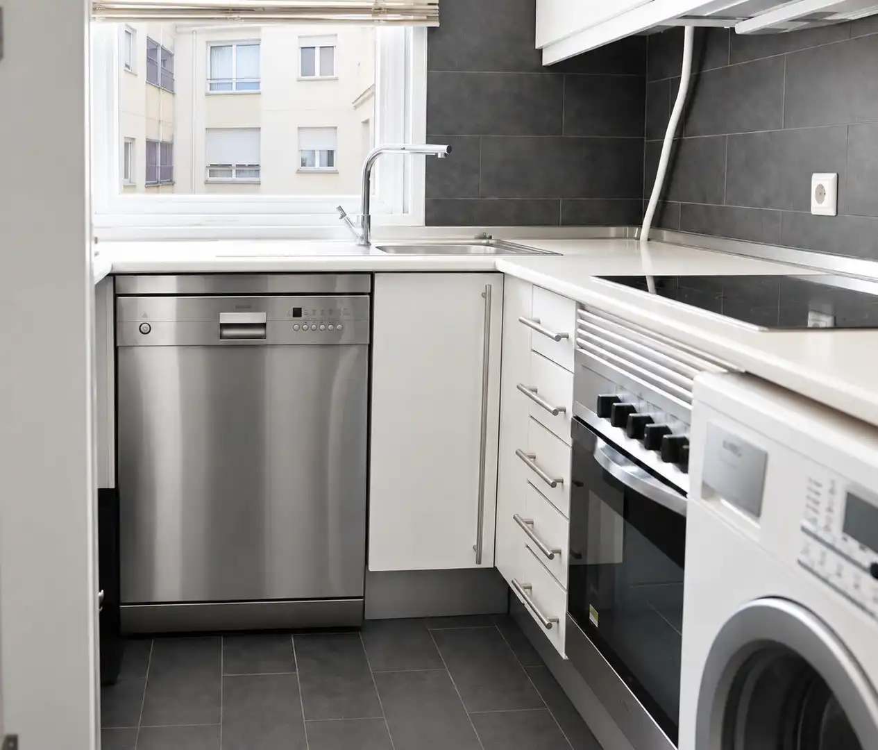 Cocina de Piso en venta en Madrid con Aire acondicionado, Calefacción y Amueblado