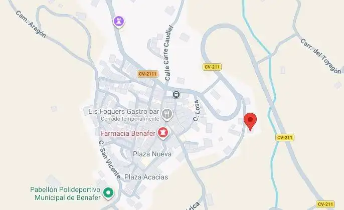 Parking of Houses for sale in Benafer