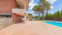 Exterior view of House or chalet for sale in Begues  with Terrace, Swimming Pool and Balcony