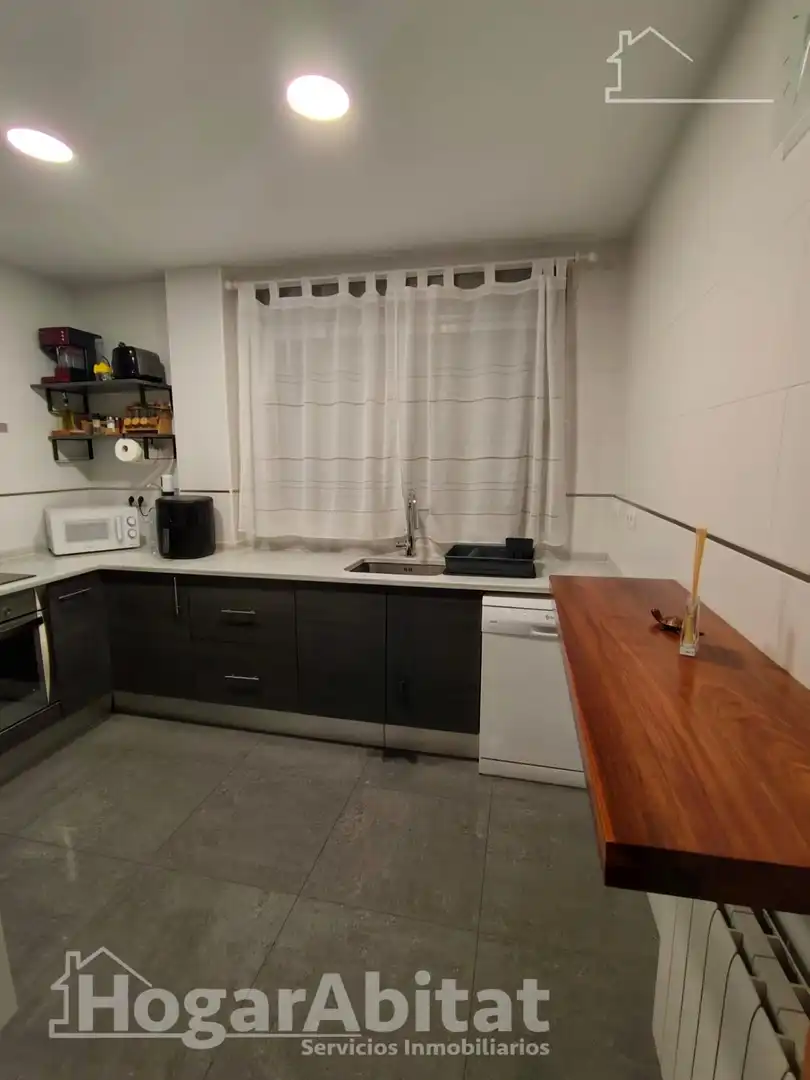 Cocina de Casa o chalet en venta en Alginet con Aire acondicionado, Calefacción y Terraza
