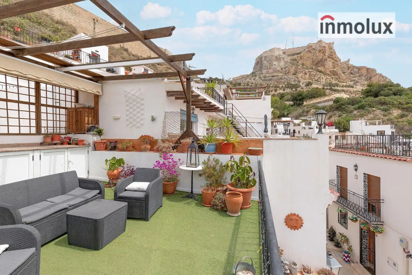 Terraza de Casa o chalet en venta en Alicante / Alacant con Aire acondicionado, Calefacción y Terraza
