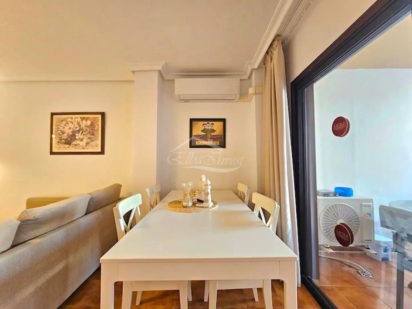 Esszimmer von Wohnung zum Verkauf in San Miguel de Abona mit Klimaanlage, Terrasse und Schwimmbad