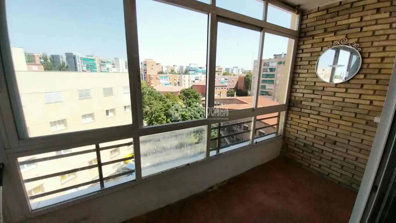 Balcony of Flat for sale in Móstoles  with Heating