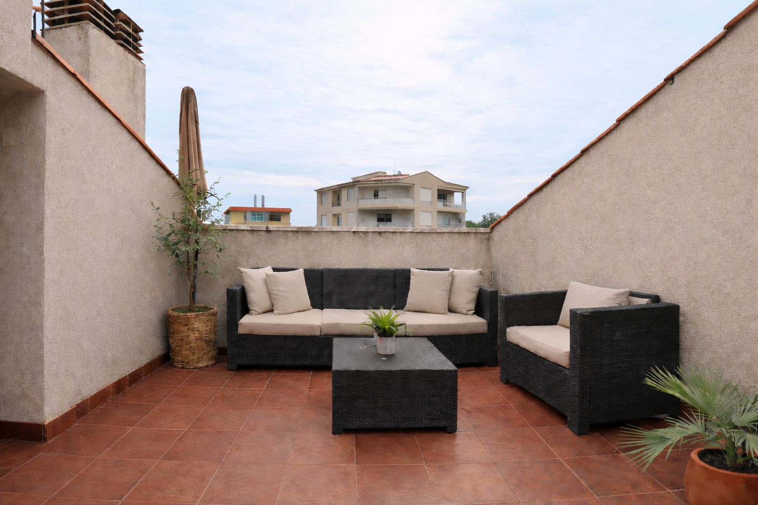 Terraza de Casa adosada en venta en Cunit con Parquet, Terraza y Trastero