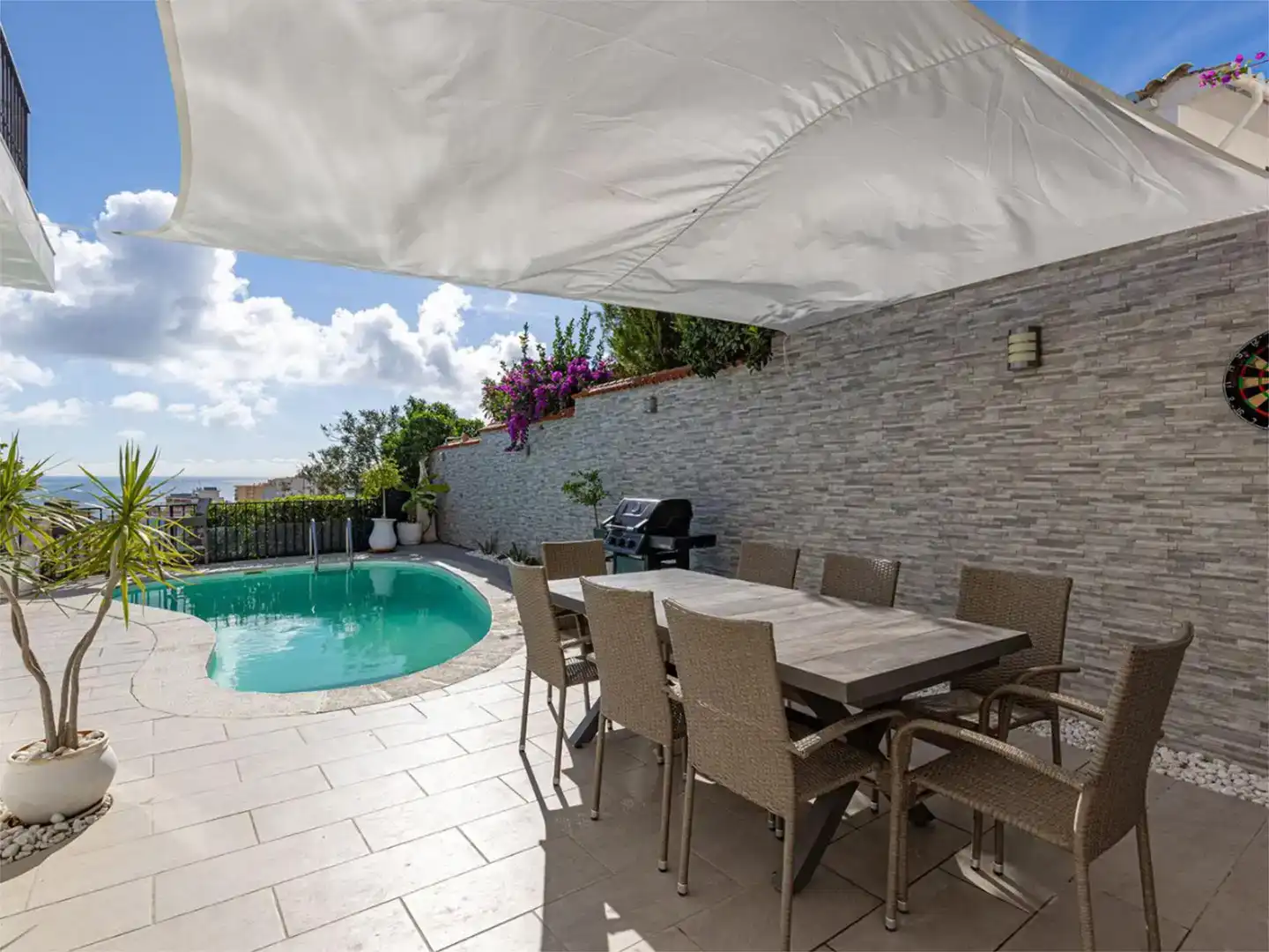 Terraza de Casa o chalet en venta en Fuengirola con Aire acondicionado y Piscina