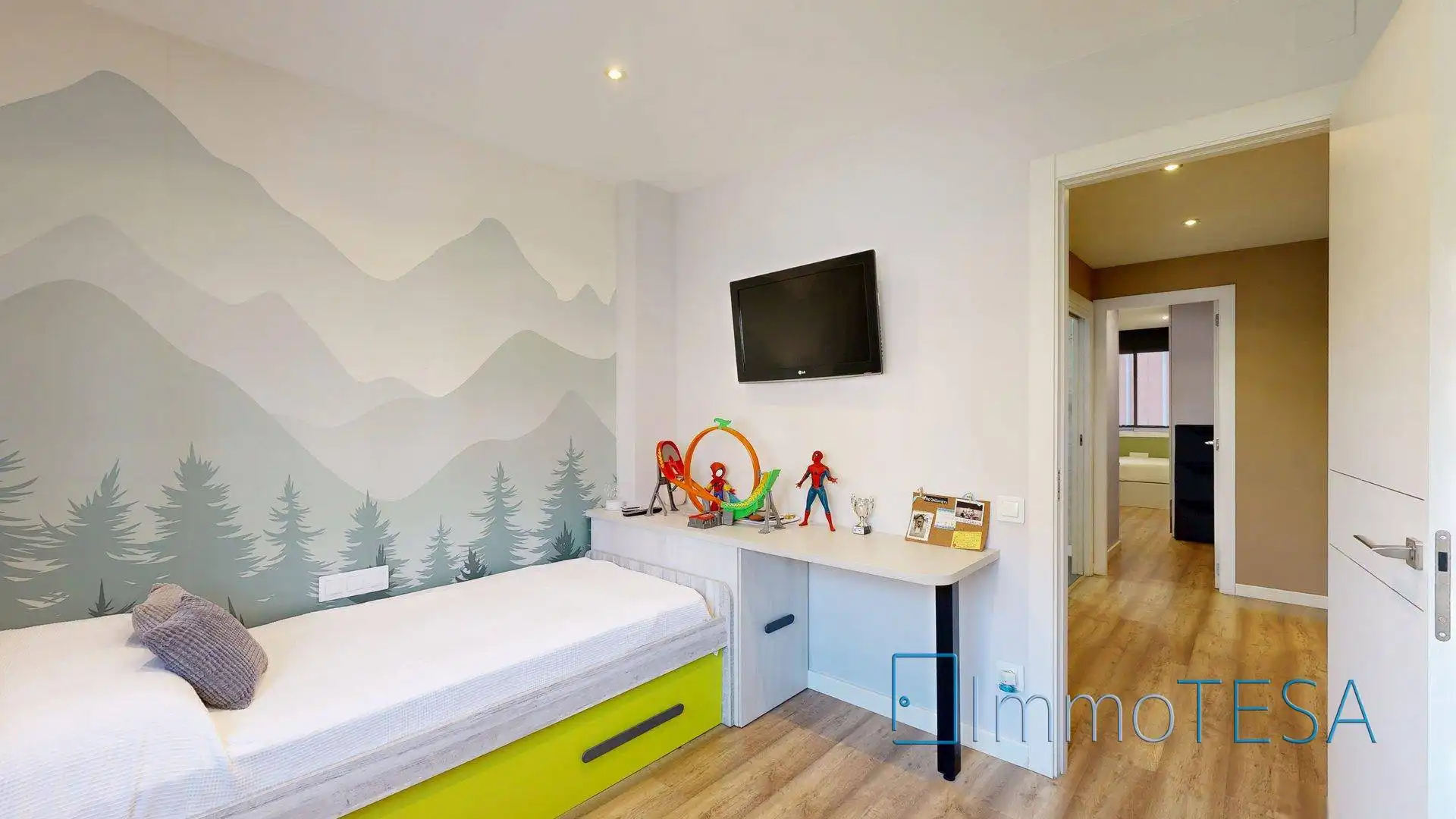 Bedroom of Flat for sale in Sabadell  with Air Conditioner, Heating and Parquet flooring