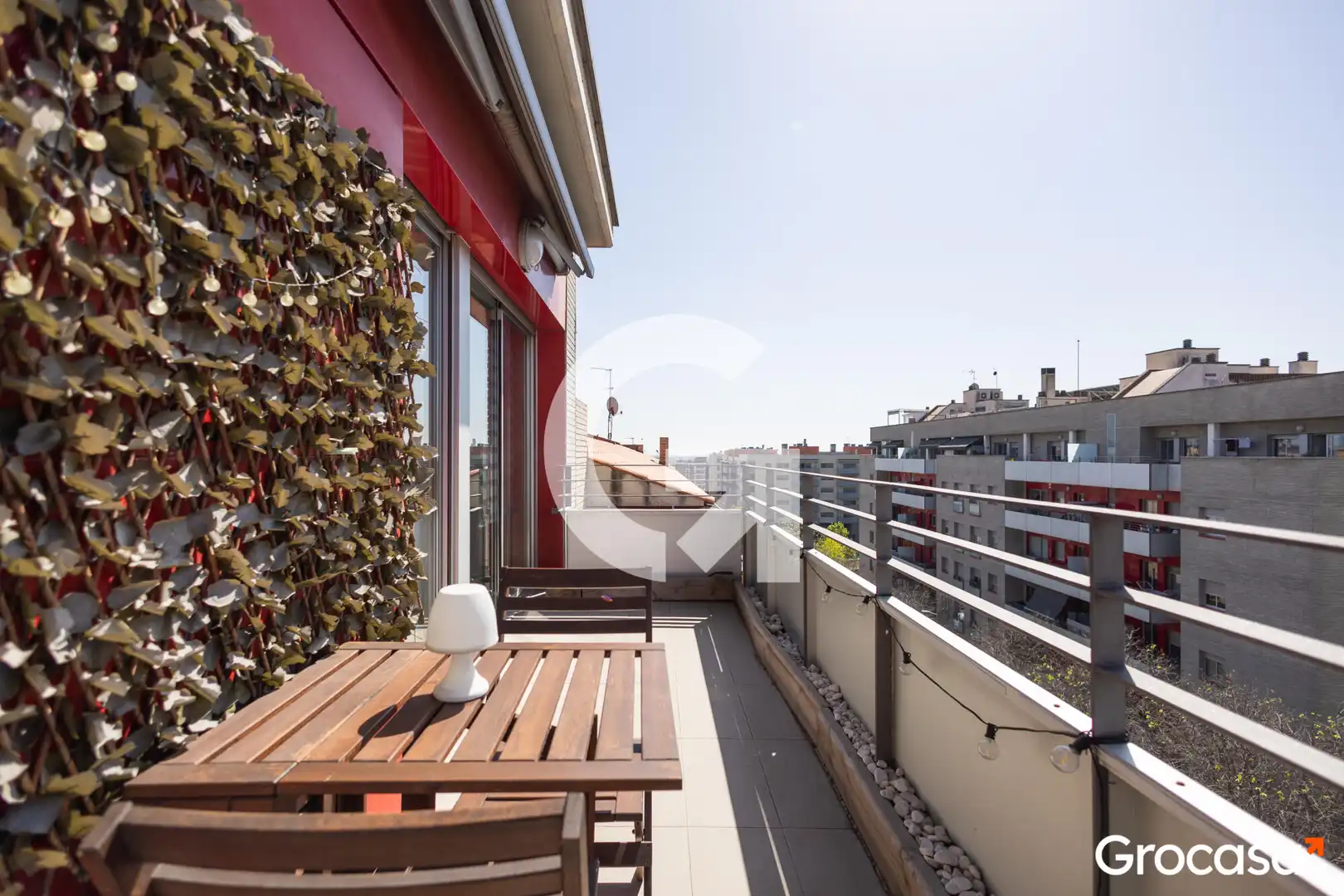Terrasse von Wohnung zum Verkauf in Sant Boi de Llobregat mit Klimaanlage, Heizung und Terrasse