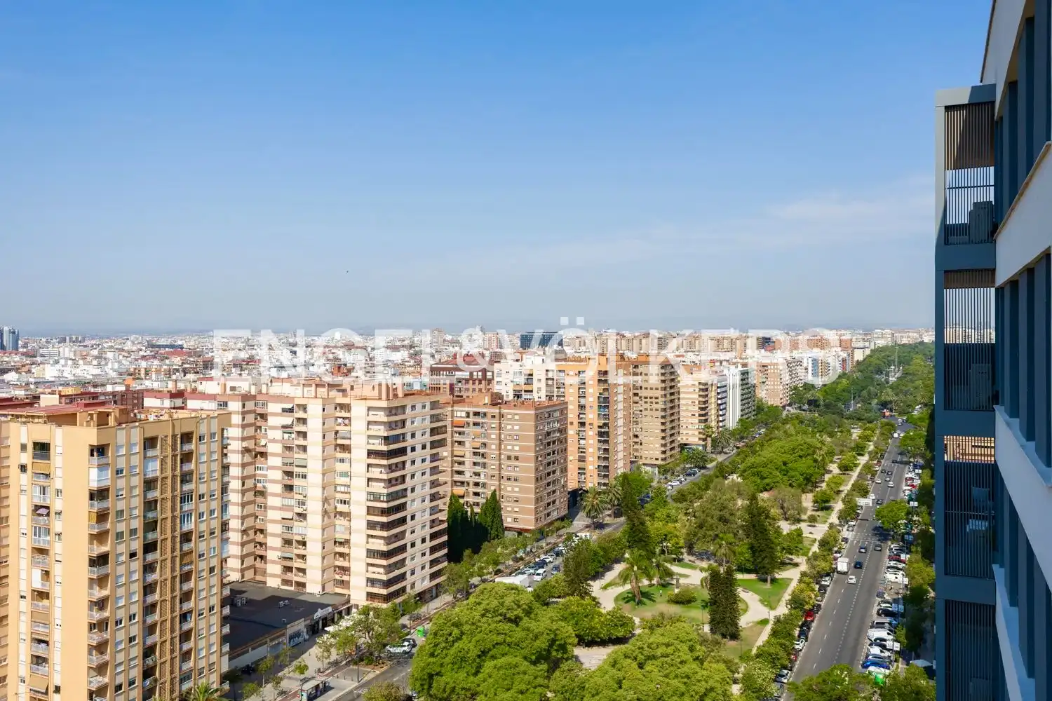 Exterior view of Flat for rent in Valencia  with Air Conditioner, Heating and Terrace