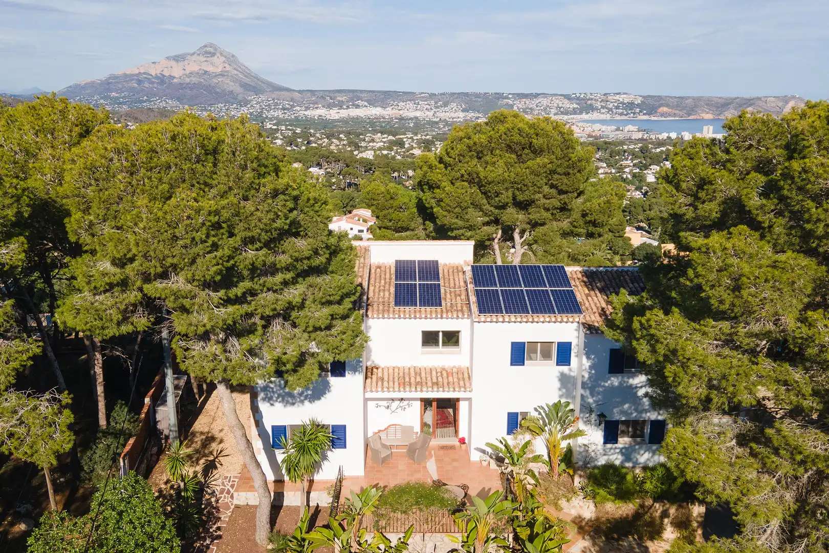 Exterior view of Houses for sale in Jávea / Xàbia  with Air Conditioner, Private garden and Terrace