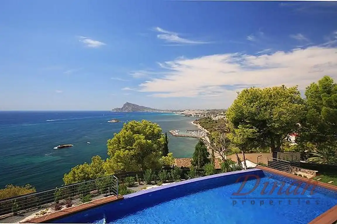 Piscina de Casa o chalet en venta en Altea con Aire acondicionado, Calefacción y Jardín privado