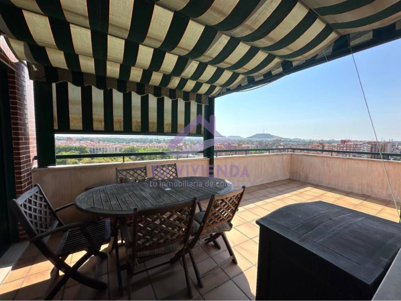 Terrace of Attic for sale in Valladolid Capital  with Heating, Parquet flooring and Terrace