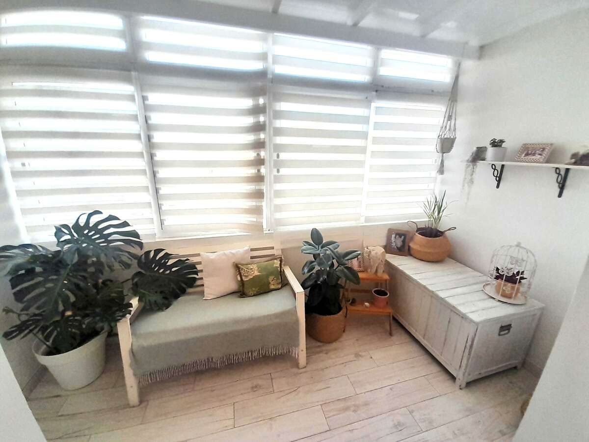 Sala d'estar de Pis en venda en San Bartolomé amb Aire condicionat i Moblat